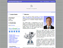 Tablet Screenshot of keyholeurology.co.uk